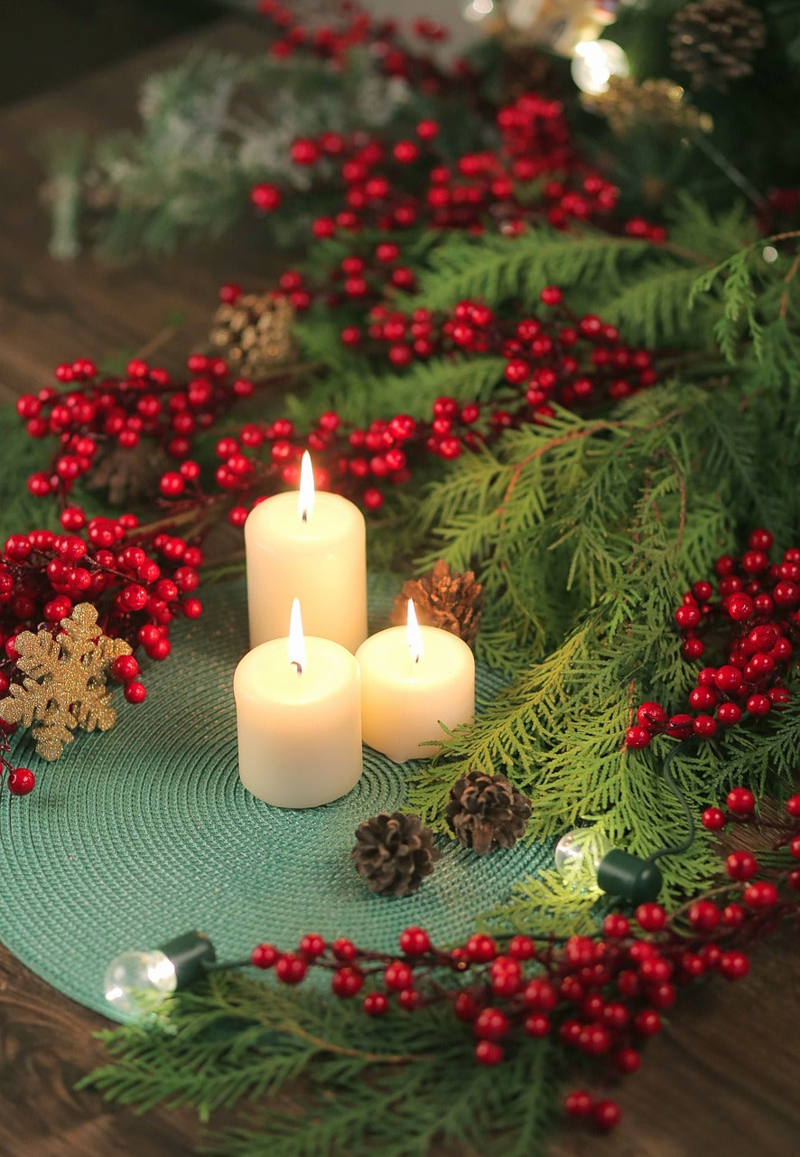 Velas de Navidad